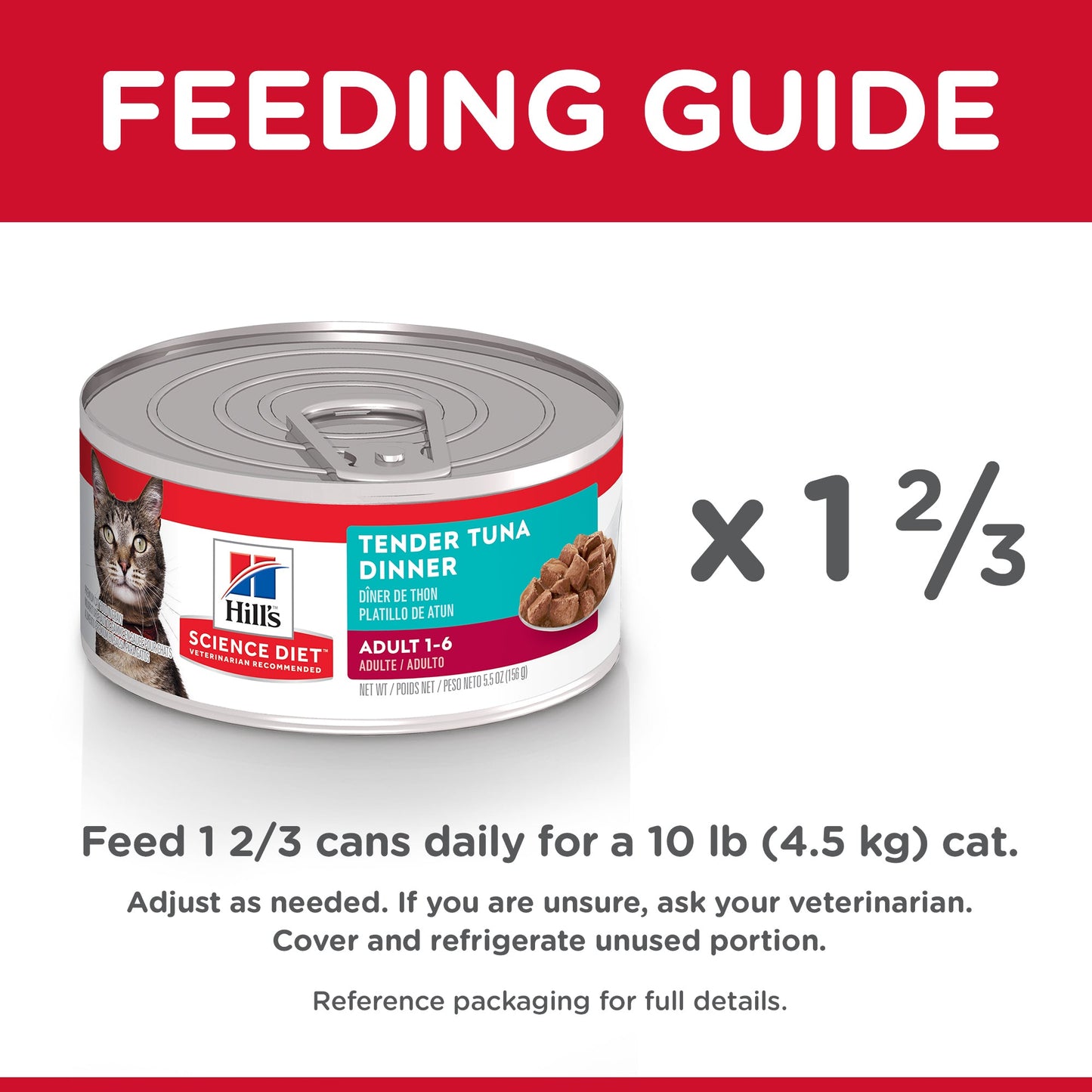 Hill's Science Diet Adult Tender Dinners Tuna Canned Cat Food 24x156g - Woonona Petfoods