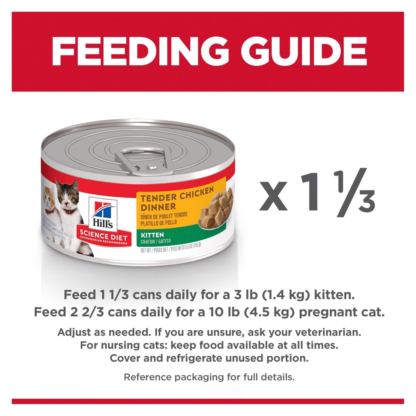 Hill's Science Diet Kitten Tender Dinners Chicken Canned Cat Food 156g - Woonona Petfoods