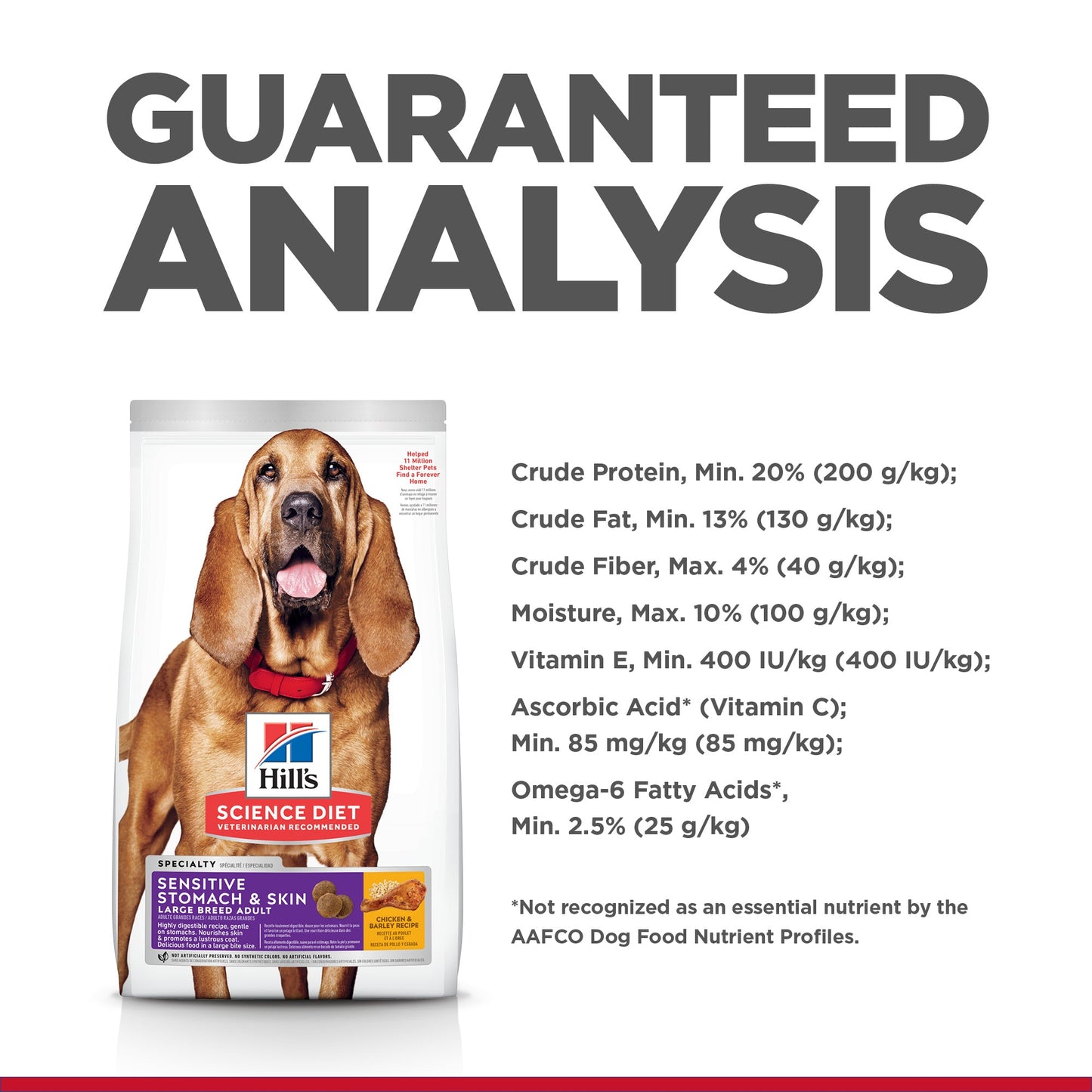 Hill's Science Diet Sensitive Stomach & Skin Adult Large Breed Dry Dog Food 13.6kg - Woonona Petfoods