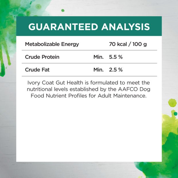 Ivory Coat Raw Health Wet Dog Food Gut Health Chicken 100g - Woonona Petfood & Produce