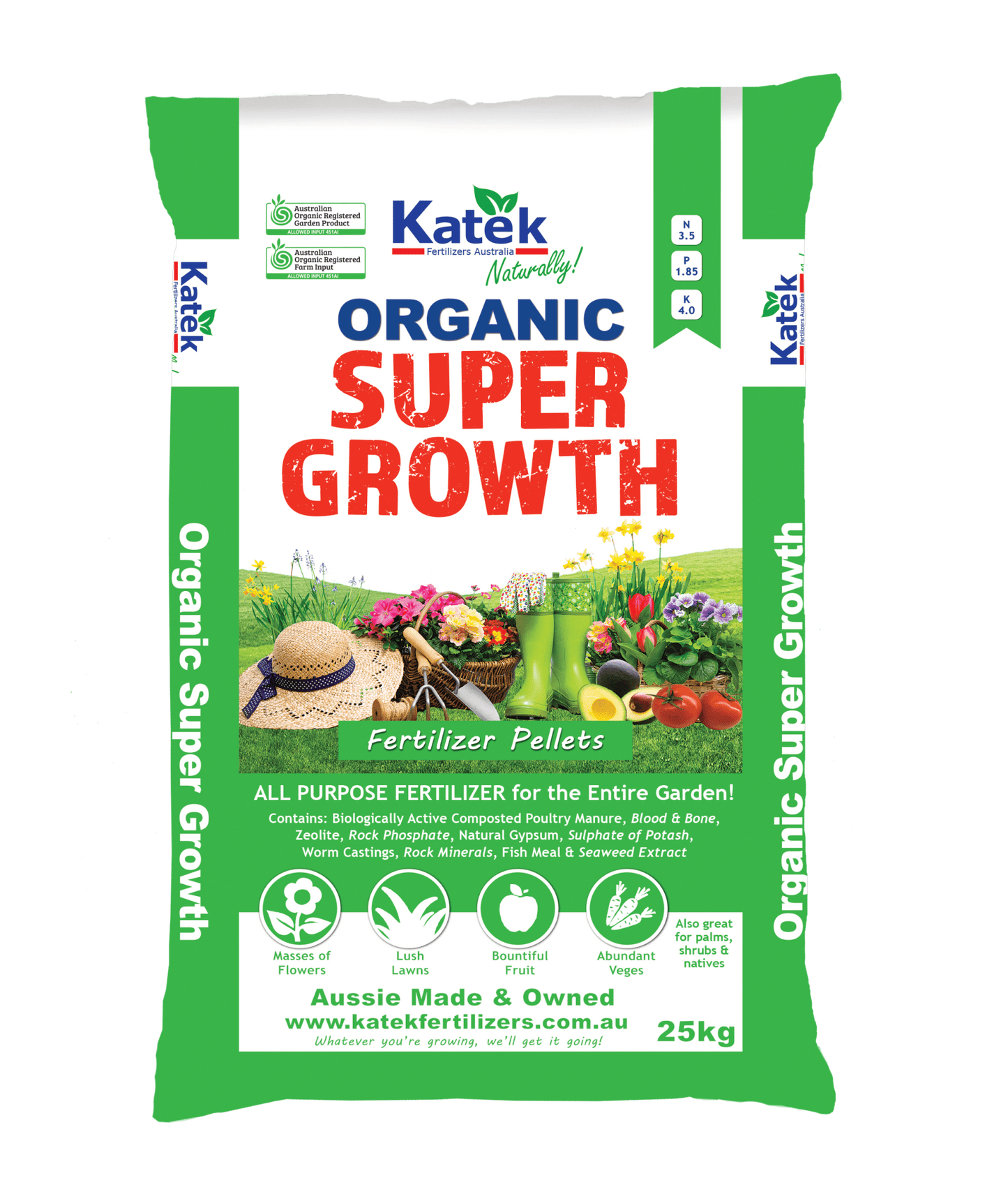Katek Super Growth 25kg - Woonona Petfoods