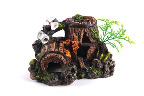 Kazoo Barrel with Plants Small 165mm - Woonona Petfoods