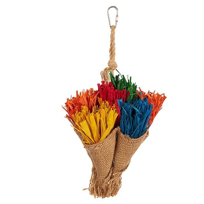 Kazoo Bird Toy Foraging Bouquet Large - Woonona Petfood & Produce