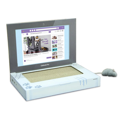 Kazoo Catbook Pro Cardboard Cat Laptop