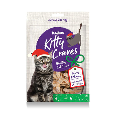 Kazoo Christmas Kitty Craves Anchovies 100g