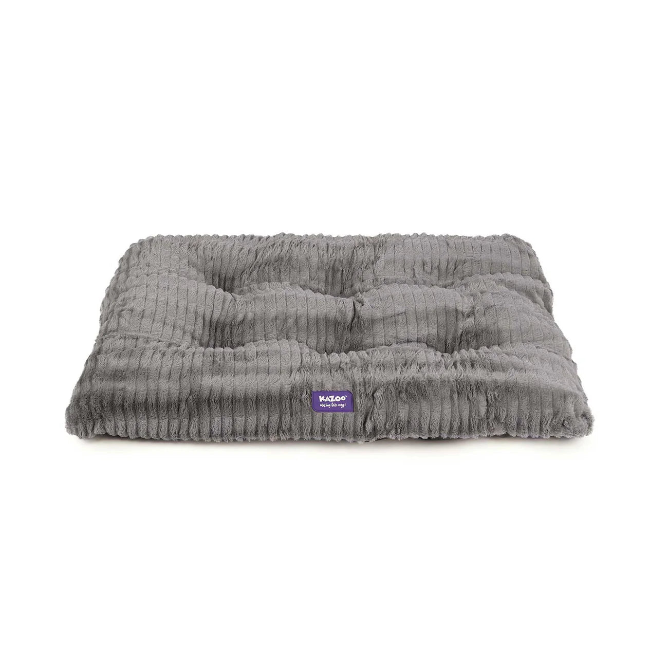 Kazoo Dog Bed Storm Pillow Cool Grey - Woonona Petfoods
