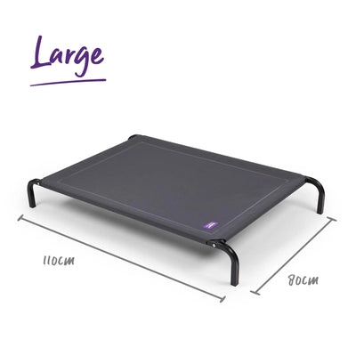 Kazoo Premium Outdoor Bed Charcoal