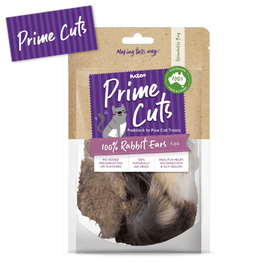 Kazoo Prime Cuts Cats Bunny Ears 4 Pack