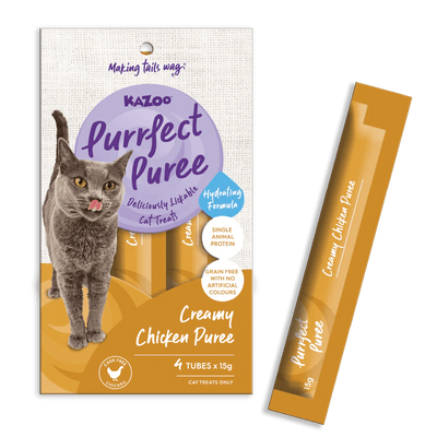 Kazoo Purrfect Puree 4 Pack 15g