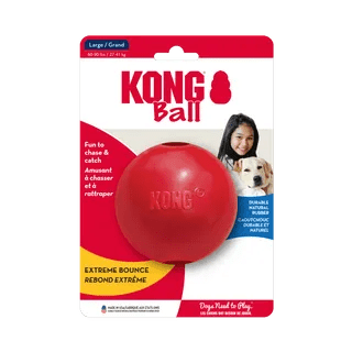 KONG Ball with Hole Large - Woonona Petfoods