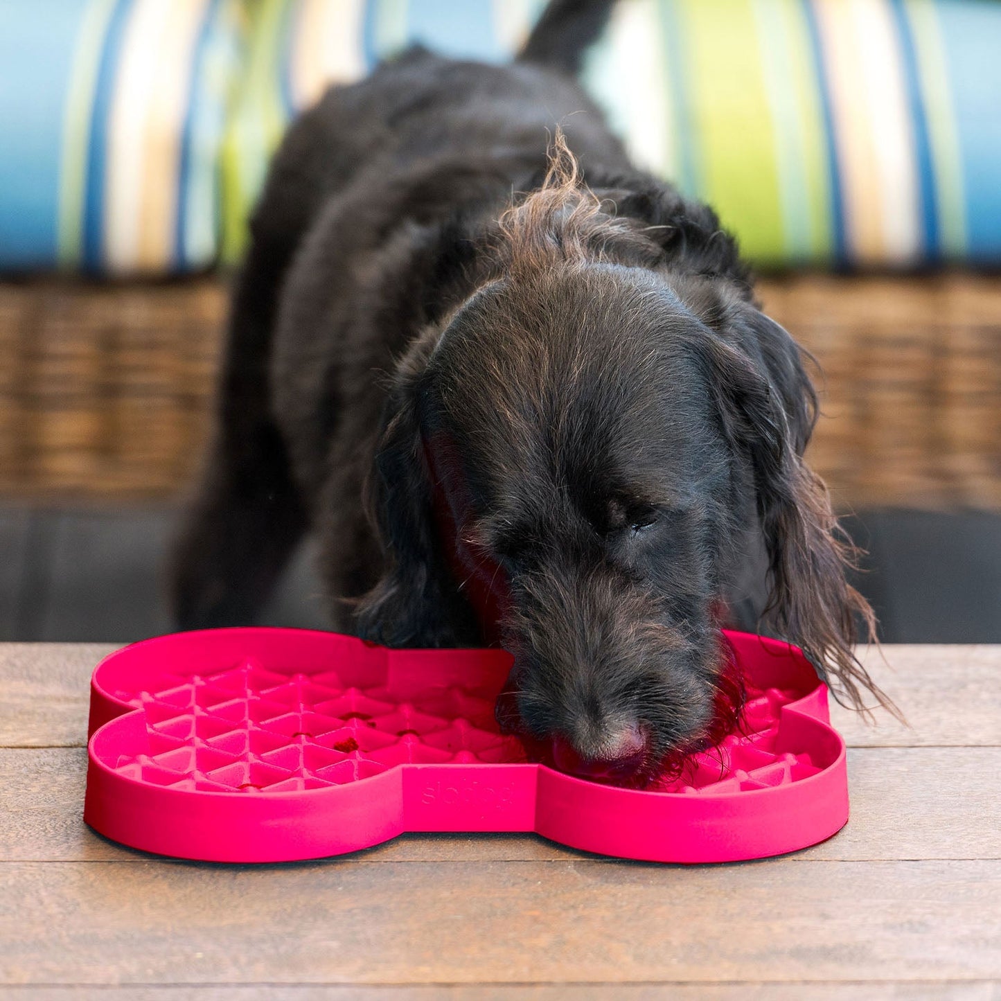 Lickimat Slow Feeder Plate Pink - Woonona Petfoods