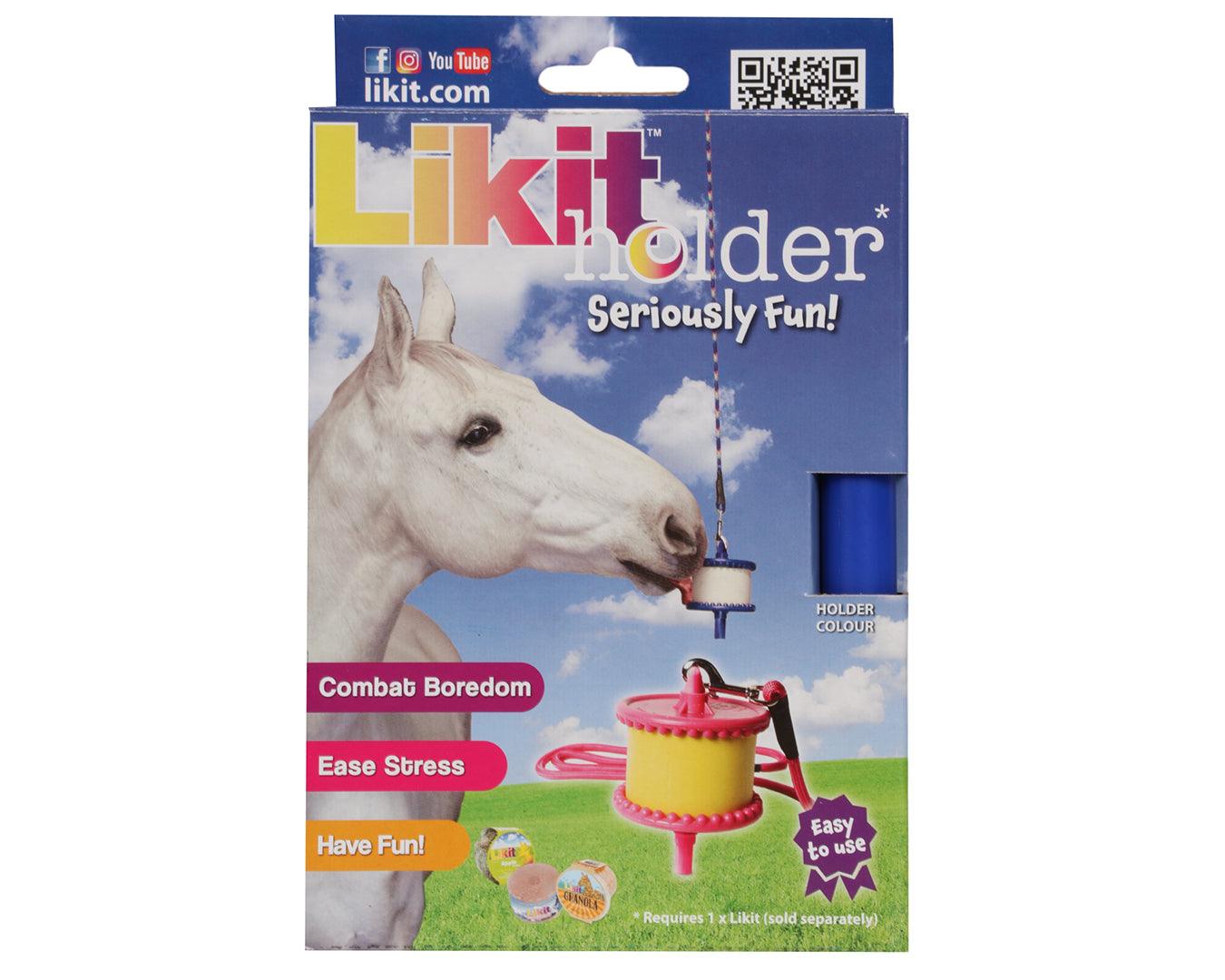 Likit Holder Blue - Woonona Petfoods