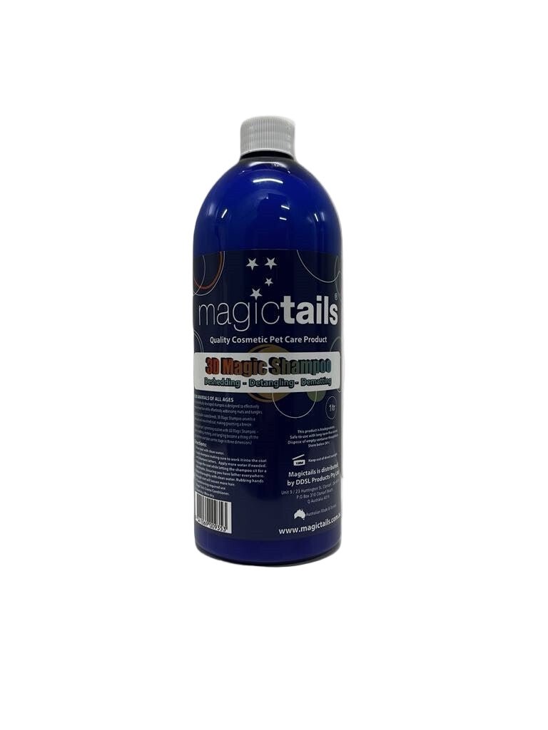 Magictails 3D Magic Shampoo 1Ltr - Woonona Petfoods