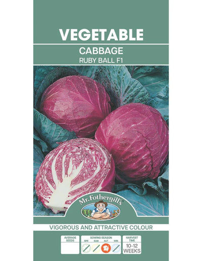 Mr Fothergills Cabbage Rd Ruby Ball F1