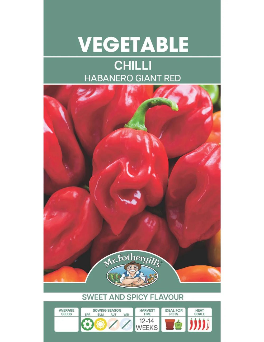 Mr Fothergills Chilli Habanero Giant Red - Woonona Petfoods