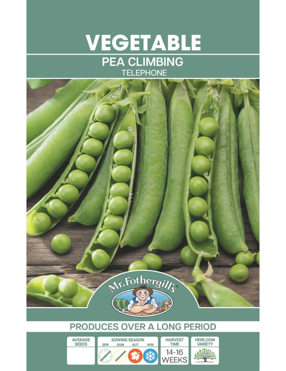 Mr Fothergills Climbing Pea Telephone - Woonona Petfoods