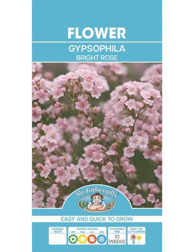 Mr Fothergills Gypsophla Bright Rose