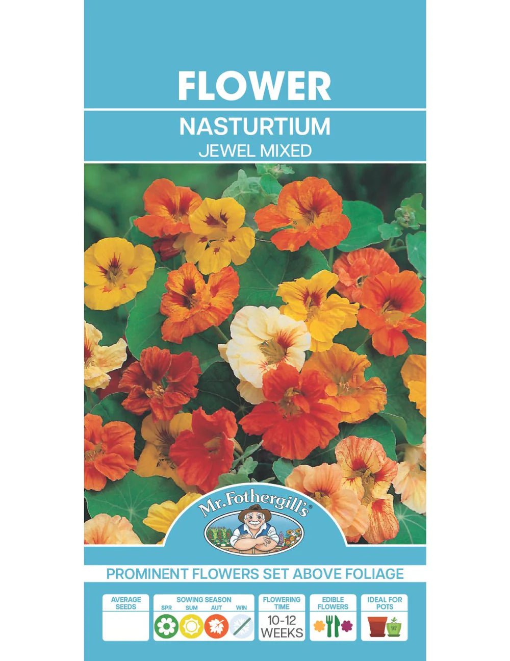Mr Fothergills Nasturtium Jewel Mixed - Woonona Petfoods