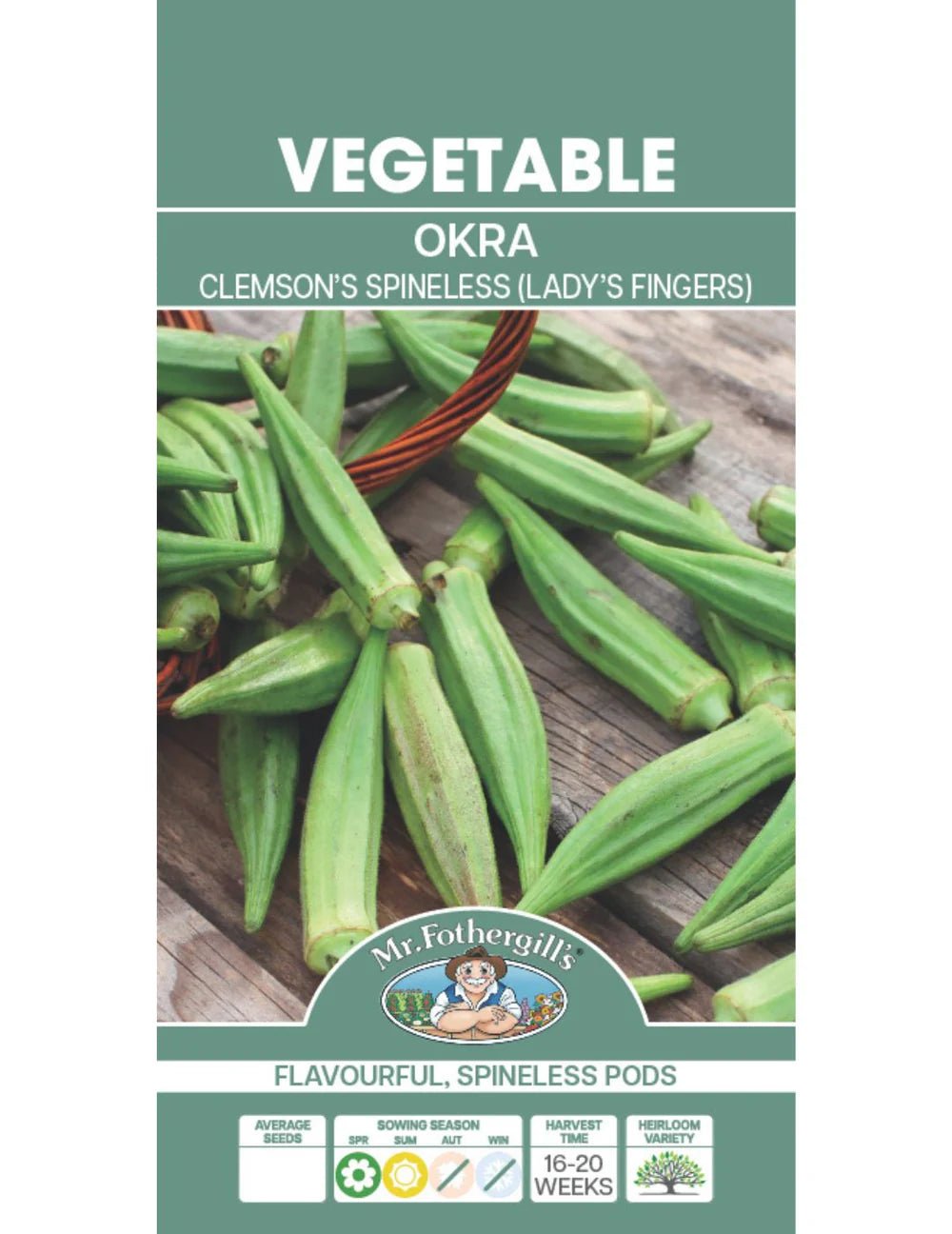 Mr Fothergills Okra - Woonona Petfoods