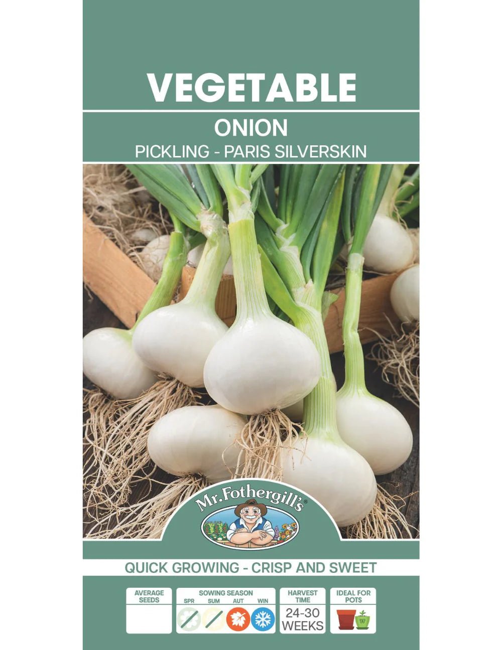 Mr Fothergills Onion Paris Silverskin - Woonona Petfoods