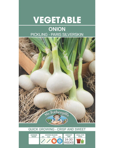 Mr Fothergills Onion Paris Silverskin