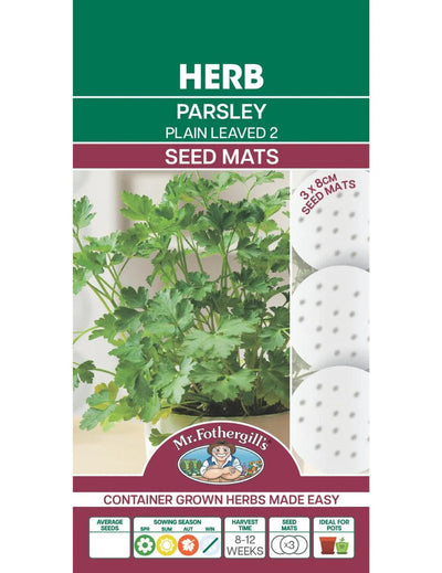 Mr Fothergills Parsley Italian Seed Mat
