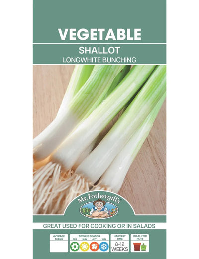 Mr Fothergills Shallot Longwhite Bunch
