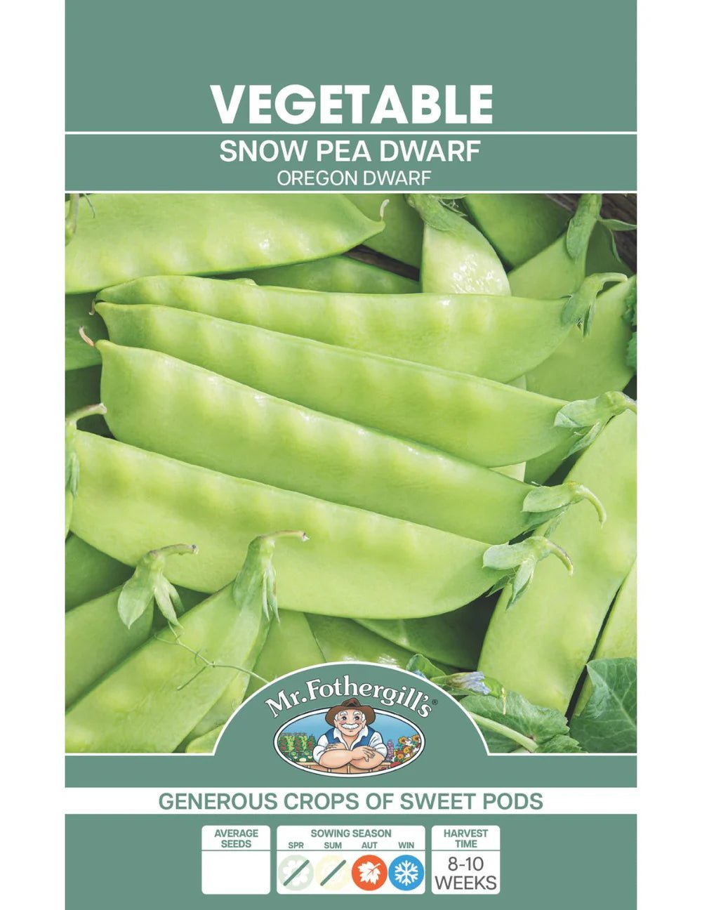 Mr Fothergills Snow Pea Oregon Dwarf - Woonona Petfoods