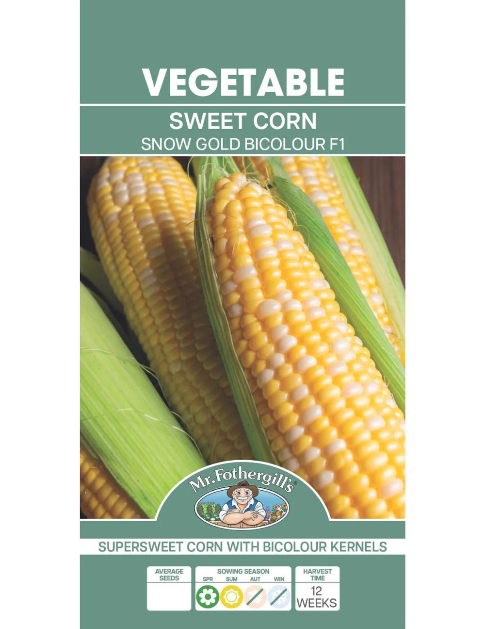 Mr Fothergills Sweet Corn Snow Gold F1 - Woonona Petfoods
