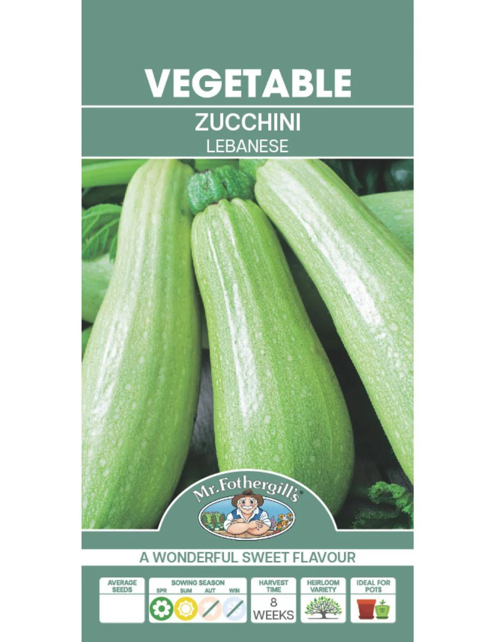 Mr Fothergills Zucchini Lebanese - Woonona Petfoods