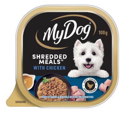 My Dog Wet Food Shredded Meals Chicken 12 x 100g - Woonona Petfood & Produce