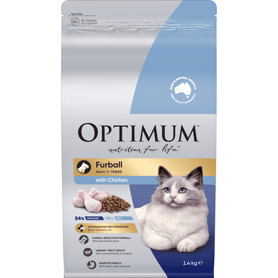 Optimum Dry Cat Food Furball
