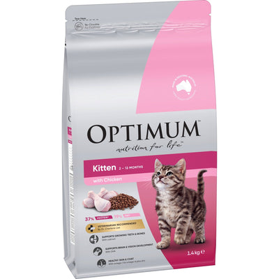 Optimum Dry Cat Food Kitten 1.4kg