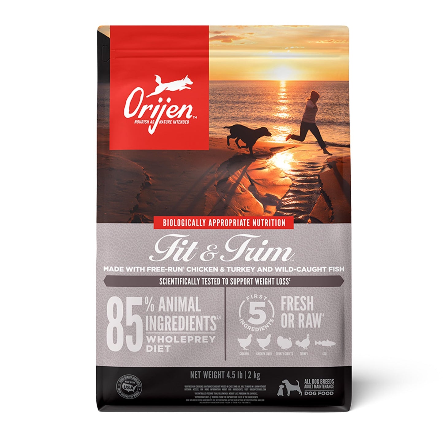 ORIJEN Original Fit and Trim Dry Dog Food - Woonona Petfoods