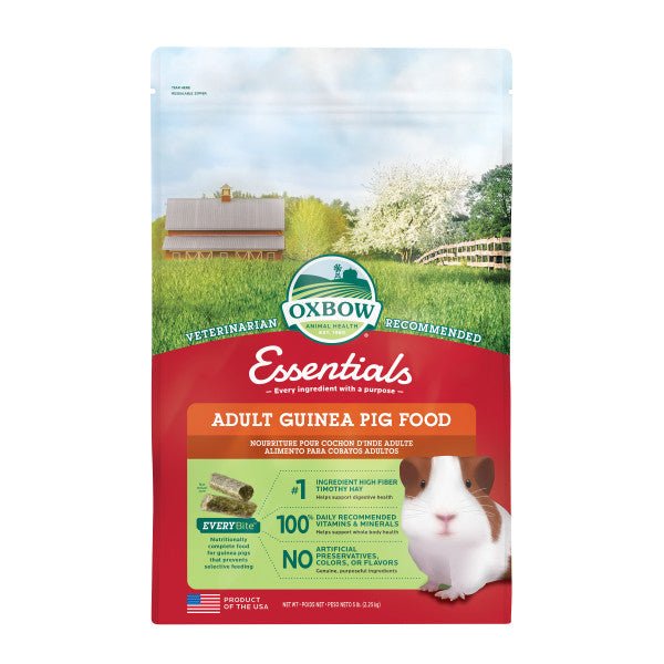 Oxbow Essentials Adult Guinea Pig Food 2.25kg - Woonona Petfoods