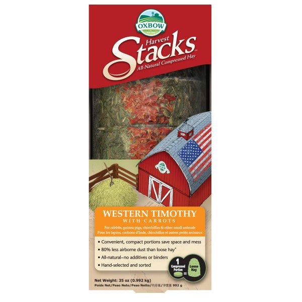 Oxbow Harvest Stacks Carrot - Woonona Petfoods