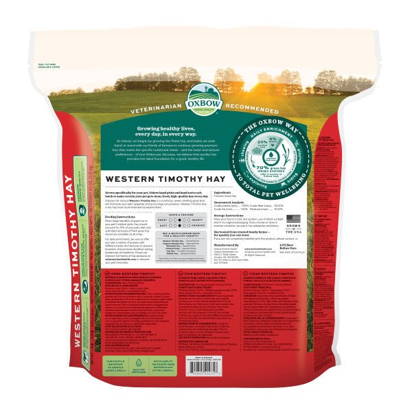 Oxbow Western Timothy Grass 1.13kg - Woonona Petfoods