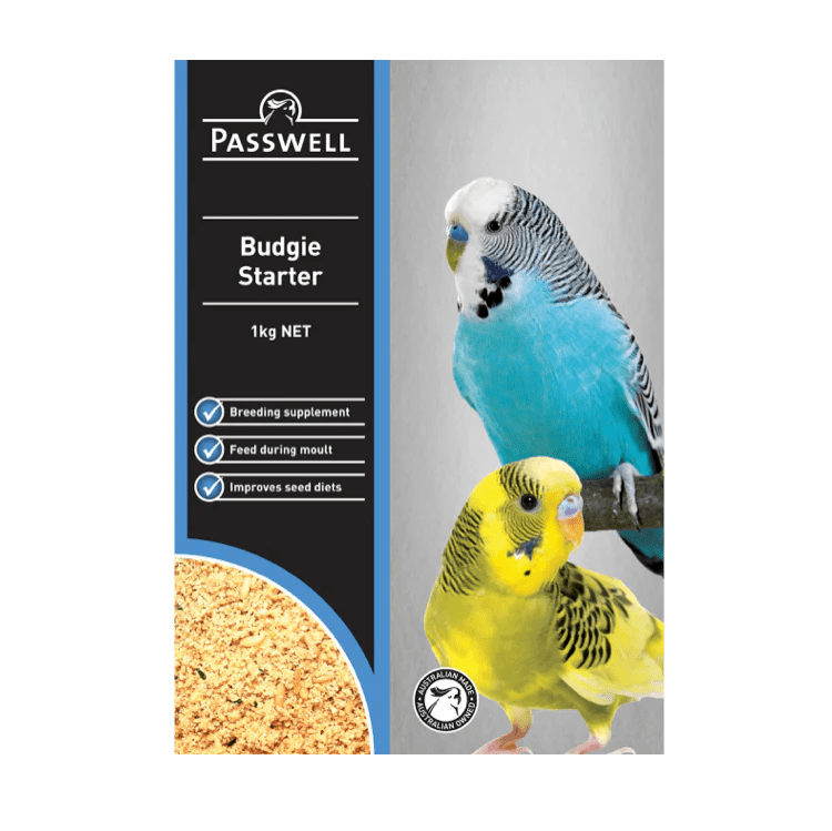 Passwell Budgie Starter 1kg - Woonona Petfoods