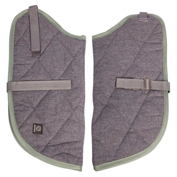 Pet One Dog Coat Night Sleeper Silver Green - Woonona Petfoods
