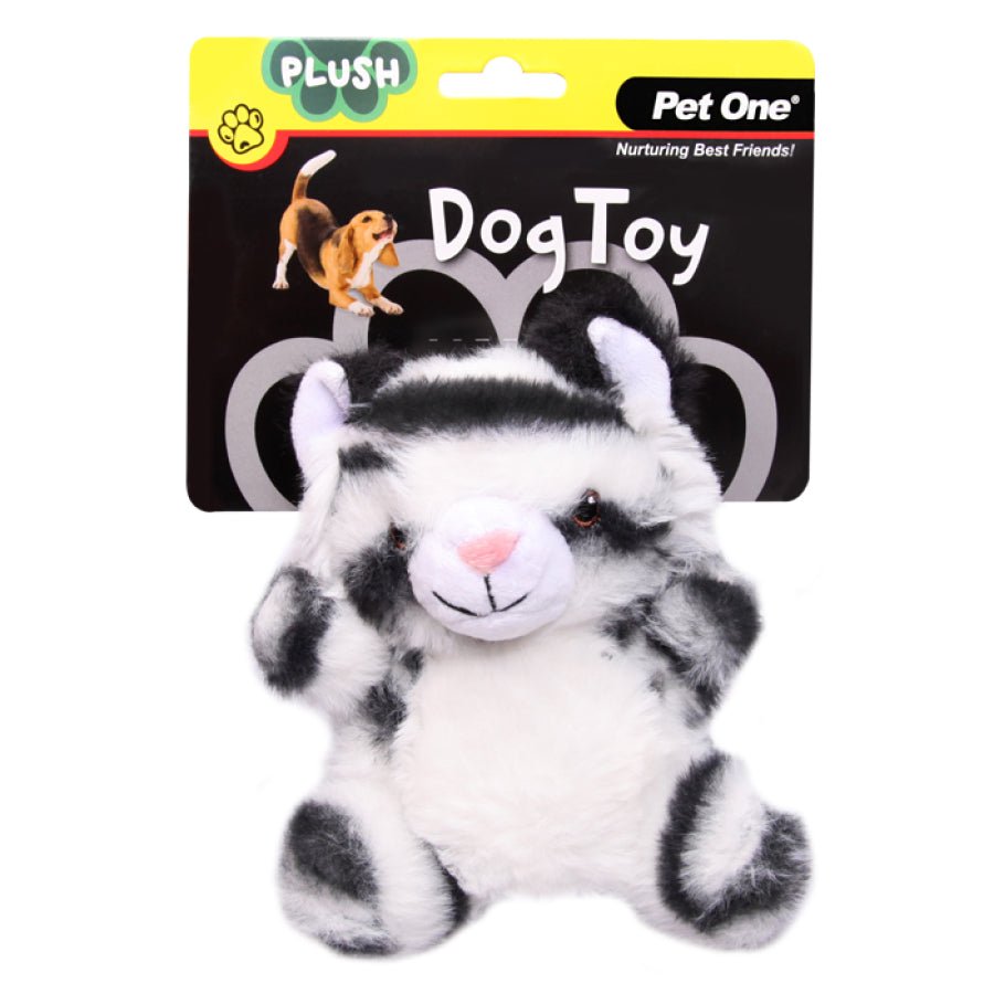 Pet One Dog Toy Plush Squeaky 15cm - Woonona Petfoods