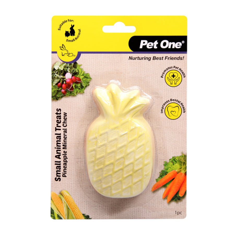 Pet One Small Animal Chew Pineapple - Woonona Petfoods