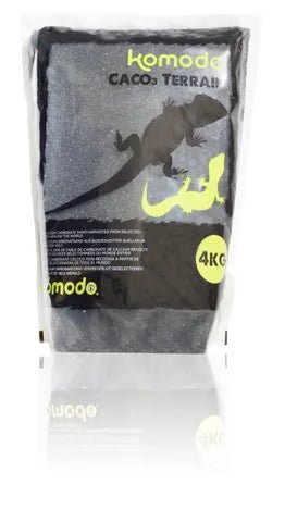 Pisces Reptile Caco Sand Black 4kg - Woonona Petfoods