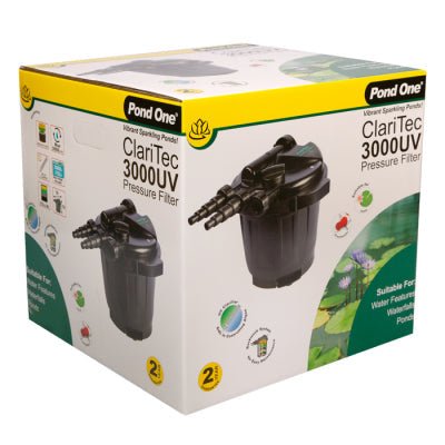 Pond One Claritec Pressure Filter 9v Uvc - Woonona Petfoods