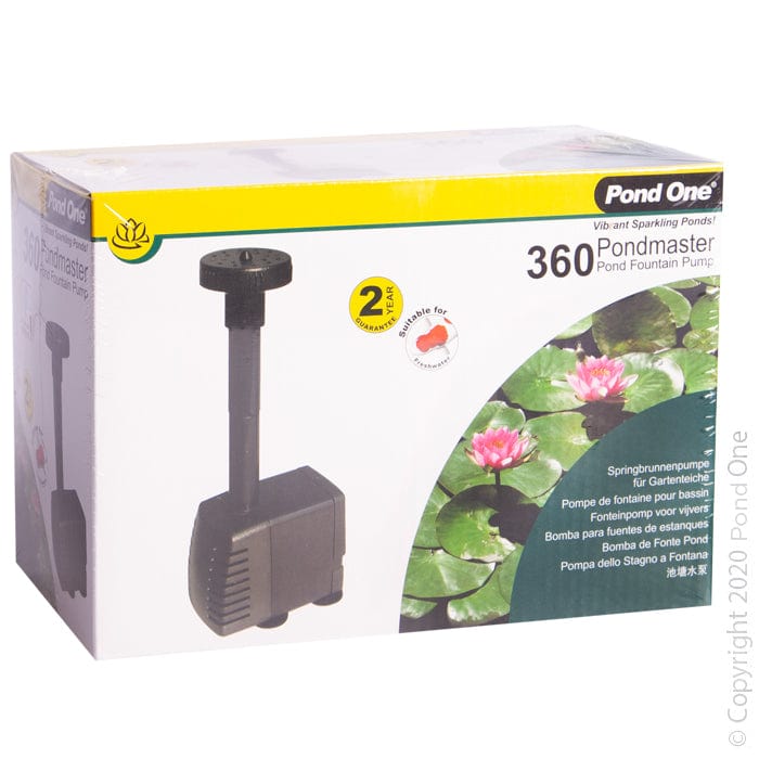 Pond One Pondmaster Fountain Pump 360 - Woonona Petfoods