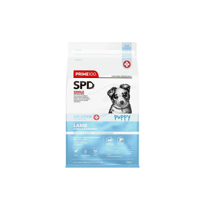 Prime100 SPD Air Dried Puppy Lamb,Apple and Blueberry