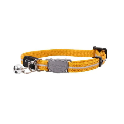 Rogz Alleycat Safety Release Collar Gold XSmall