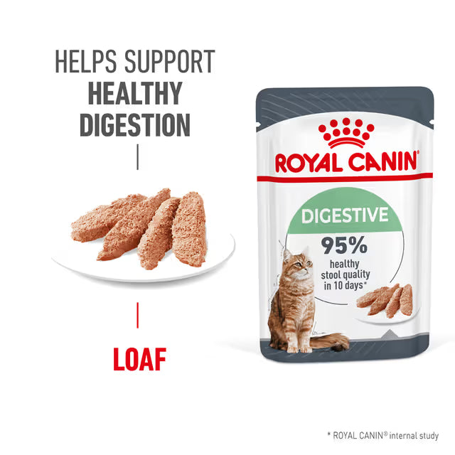 Royal Canin Wet Cat Food Digestive Care Loaf 85g