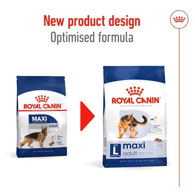 Royal Canin Dry Dog Food Maxi Large Breed Adult - Woonona Petfoods