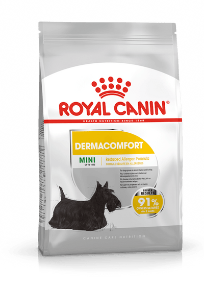 Royal Canin Dry Dog Food Mini Breed Dermacomfort 3kg