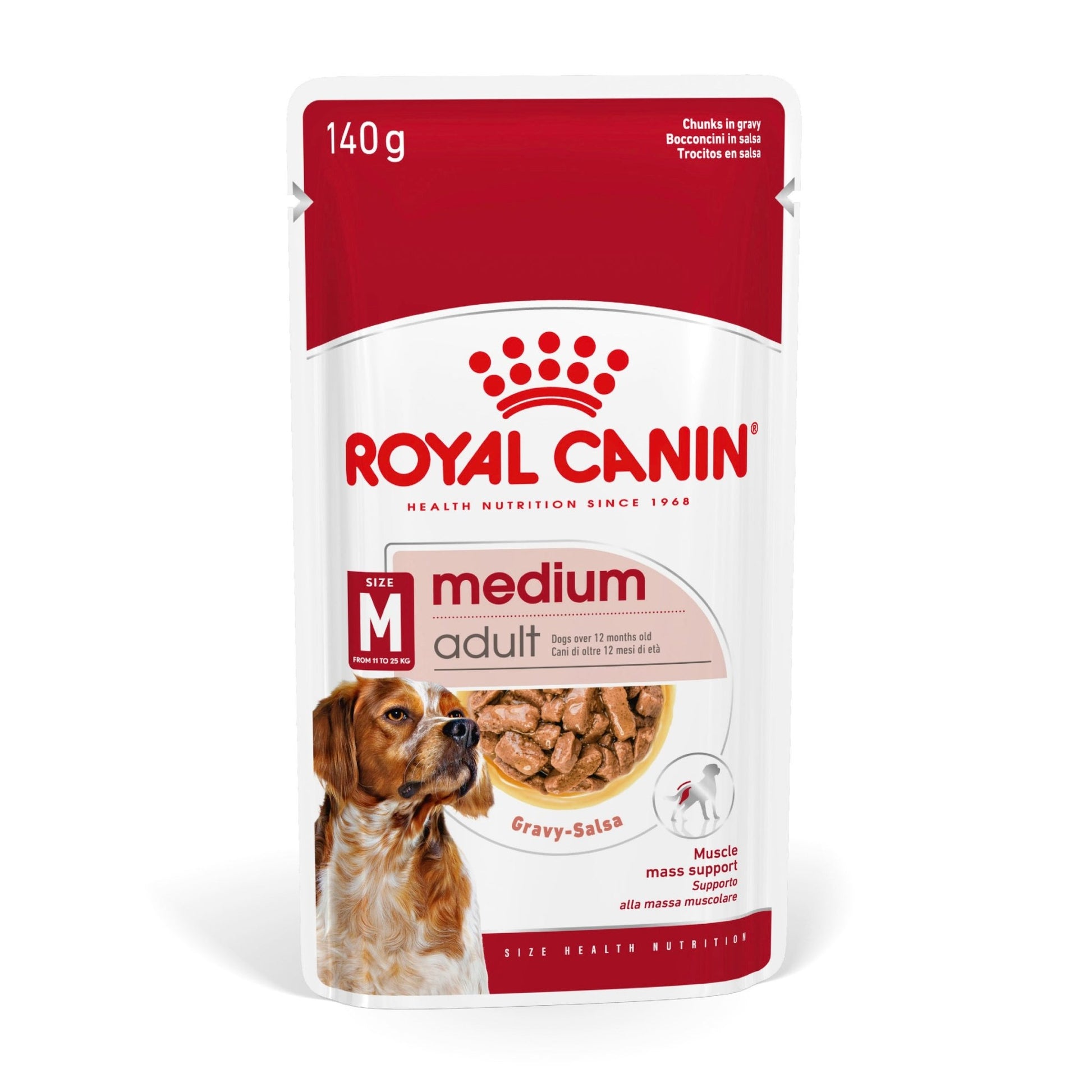 Royal Canin Wet Dog Food Medium Adult 10x140g - Woonona Petfoods